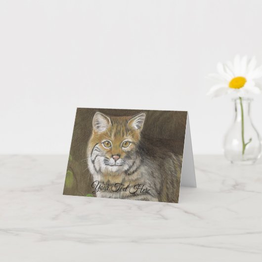 Carte Bobcat (Petite plante)