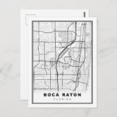 Carte Boca Raton (Devant / Derrière)