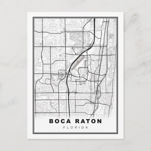 Carte Boca Raton (Devant)