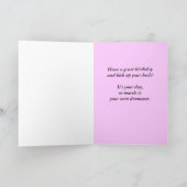 Carte Bodaciale Boots Anniversaire (Intérieur)