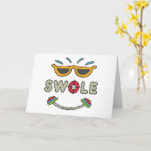 Carte Bodybuilding (Fleur jaune)