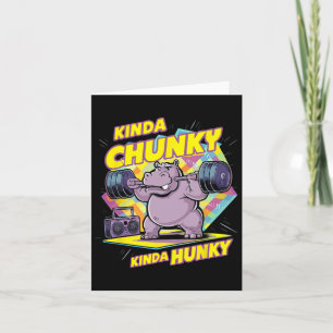 Carte Bodybuilding Gym Kinda Chunky Kinda Hunky Weightli