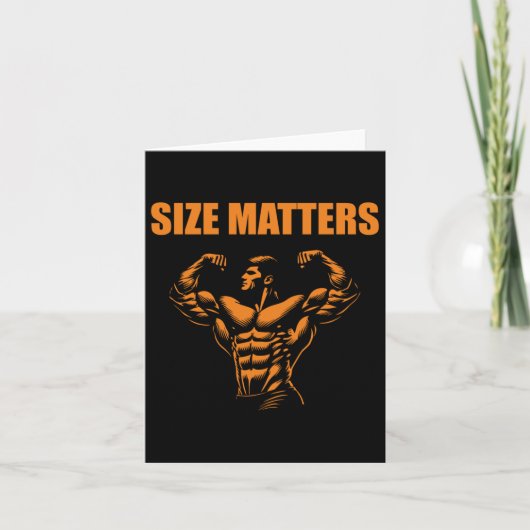 Carte Bodybuilding - Size S Sticker (Devant)