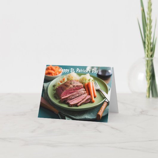 Carte Boeuf salé chou et carottes (Devant)