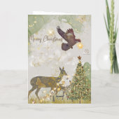 Carte "Boganhues impression de luxe avec renne" (Dos)