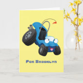 Carte Boggy dune mignonne hors route (Fleur jaune)