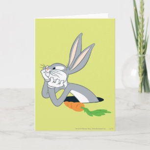 Carte BOGS BUNNY™ avec carotte