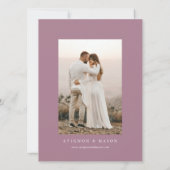 Carte Bohémien Anglais Lavande Automne Arche Florale Pho (Dos)