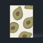 Carte Boho Avocado Motif Tropical Summer Imprimer<br><div class="desc">Ajoutez un accent boho à votre mur avec cette impression estivale à l'avocat. Cette impression boho sera également parfaite comme cadeau. Associer avec les impressions correspondantes.</div>