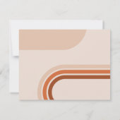 Carte Boho Beige Terracotta (Dos)