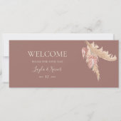 Carte Boho Botanical | En-tête de siège à accrochage Ros (Devant)