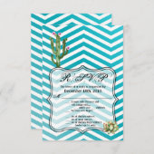 Carte Boho Cactus Cactus Cactus Succulent Bo (Devant / Derrière)