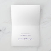 Carte Boho French Christmas Reindeer Typographie (Intérieur)