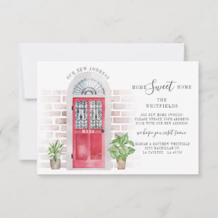 Carte Boho Nous avons déplacé des Plantes Pots en Mouvem