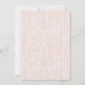 Carte Boho Rainbow Chic Watercolor Baby shower (Dos)