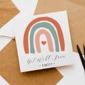 Carte Boho Rainbow Get Well Bientôt