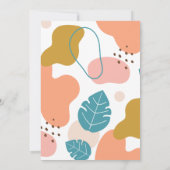 Carte Boho Ray of Sunshine Elephant Muted Baby shower (Dos)