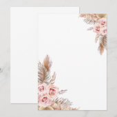 Carte Boho Vierge (Devant / Derrière)