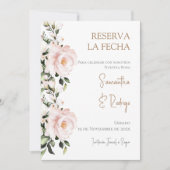 Carte Boho Wedding Save the Date (Devant)