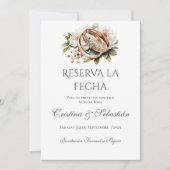 Carte Boho Wedding Save the Date (Devant)