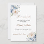 Carte Boho Wedding Save the Date (Devant)