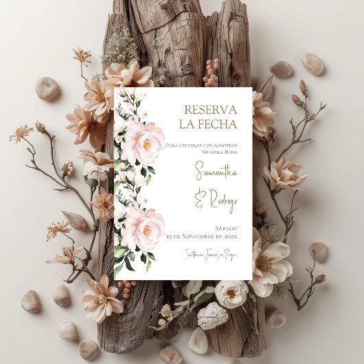 Carte Boho Wedding Save the Date