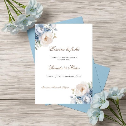 Carte Boho Wedding Save the Date