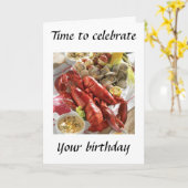 CARTE BOIL BOIL BOIL SOUHAITS D'ANNIVERSAIRE (Fleur jaune)