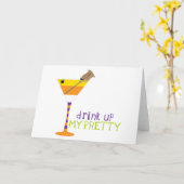 Carte Boire (Fleur jaune)