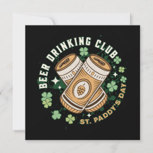 Carte Boire de bière Club St. Paddy's Day