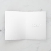 Carte Boire seul | Drôle de salutation de distanciation (Intérieur)
