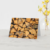 Carte Bois (Fleur jaune)