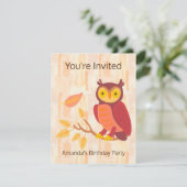 Carte Bois d'automne (Debout devant)