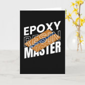 Carte Bois de charpentier à résines époxy (Fleur jaune)