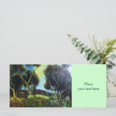 CARTE BOIS DE PINÈDE DANS LE PAYSAGE TOSCANE (Debout devant)