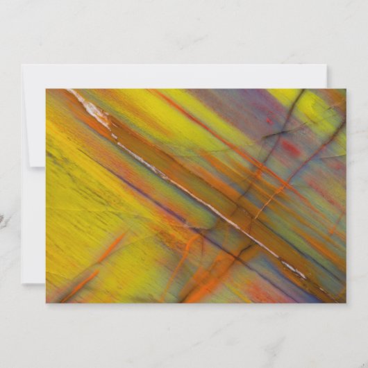 Carte Bois pétrifié jaune (Devant)