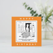 Carte Boisson de bière Shopping en ligne pour Cartoon de (Debout devant)