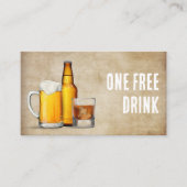 Carte boisson ou billet gratuit (Devant)