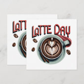 Carte Boissons au café (Devant / Derrière)