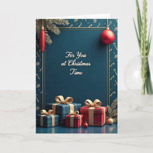 Carte boîte-cadeau saphir