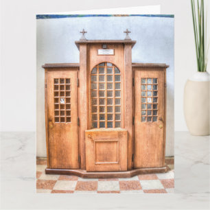Carte Boîte Confessionnelle Salzbourg