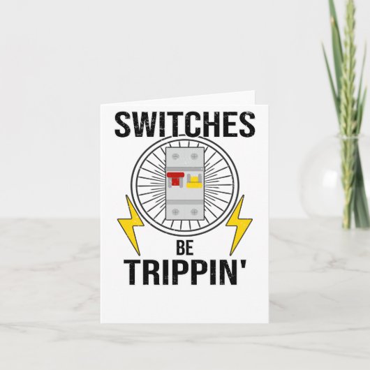 Carte Boîte de contrôle d'électricien de fusion (Devant)