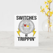 Carte Boîte de contrôle d'électricien de fusion (Fleur jaune)