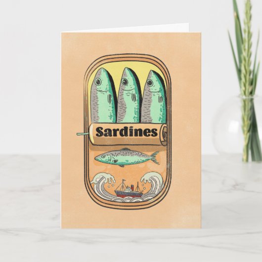 Carte Boîte de sardines (Devant)