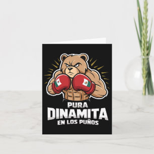 Carte Boîte Mexicaine Pour Garçons Mexique Pura Dinamita
