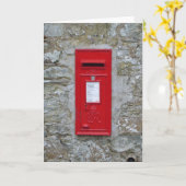 Carte Boîte postale (Fleur jaune)