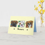 Carte Boîtes de dessin colorées (Fleur jaune)