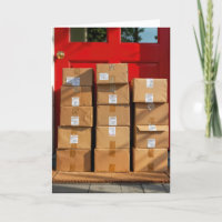 Boîtes En Carton Pour Obtenir Un Humour Anniversai