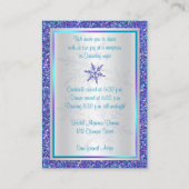 Carte Boîtier à flocon de neige violet, Parties sc (Dos)