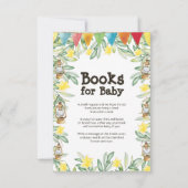 Carte Boîtier de demande de Baby shower de printem (Devant)